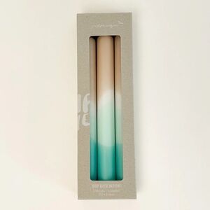 Coastal Dip Dye Candles Set of 3